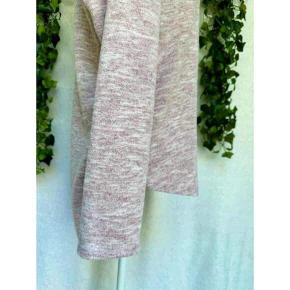 Cupio Blush Light Pink Long Sleeve Sweater Top Women's Large - Picture 6 of 12